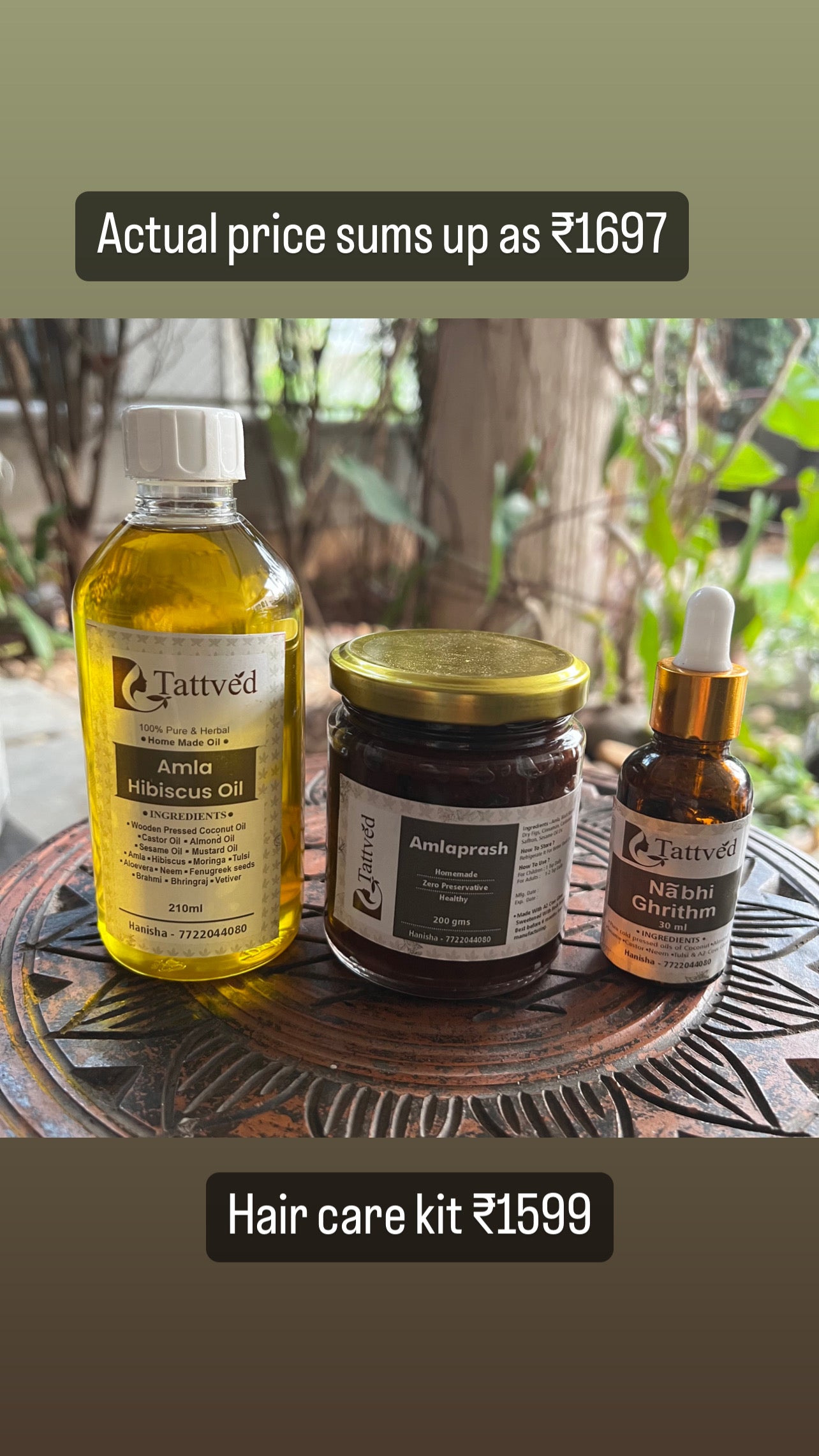 Premature Grey Hair Care Kit